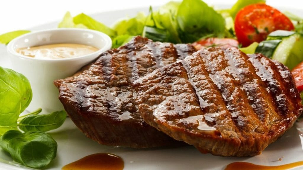 Фото Мяса Жареного На Тарелке