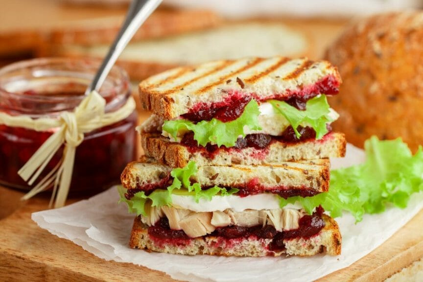 Hearty Turkey Cranberry Sandwich Recipe