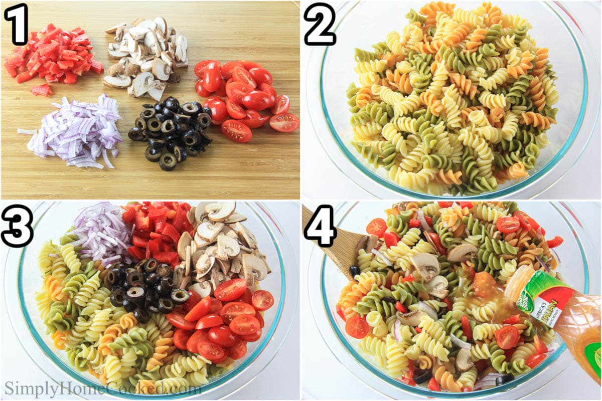 tri-color-pasta-salad-video-feastfulcuisine